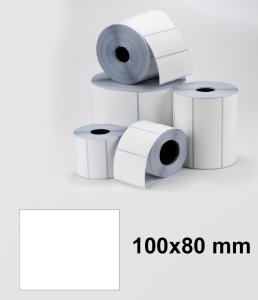 Tanex 100x80 mm Eco Termal Etiket 1'li 40mm Çap 500'lü