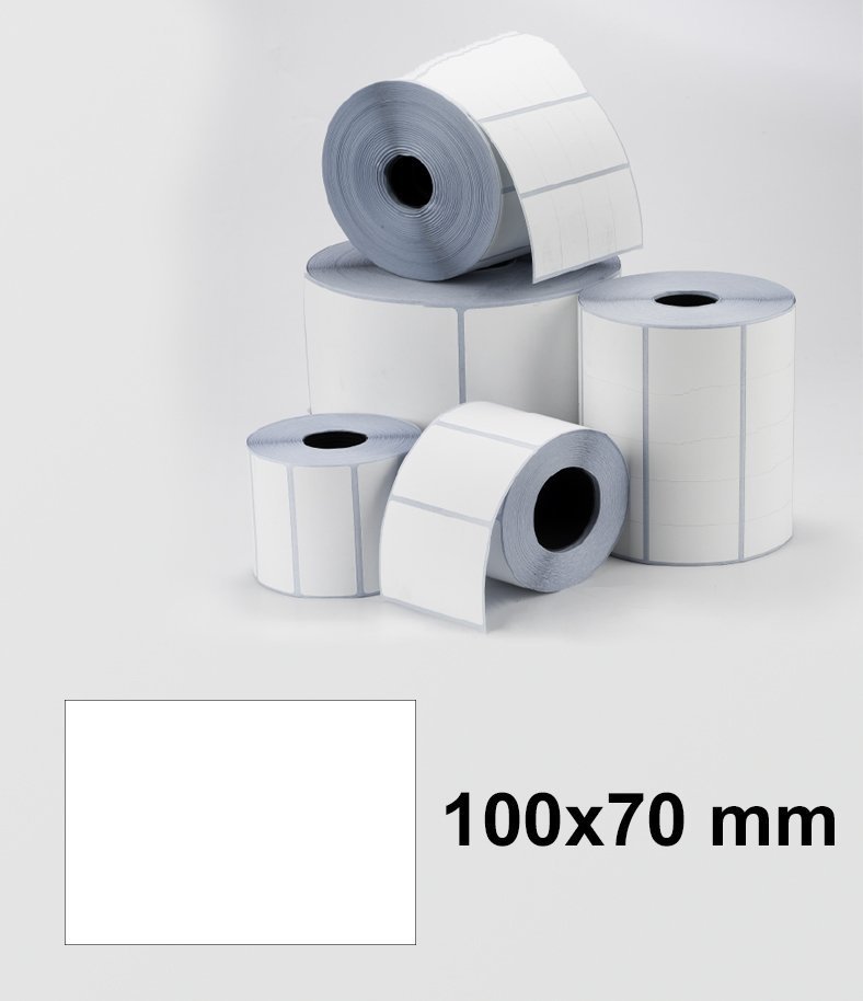 Tanex 100x70 mm Eco Termal Etiket 1'li 40mm Çap 500'lü