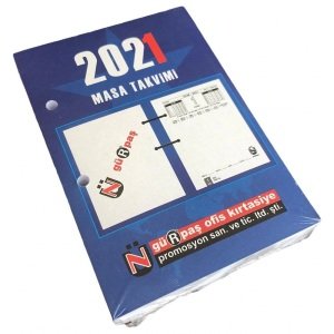 Gürpaş 2021 Blok Masa Takvimi 10x13,5cm