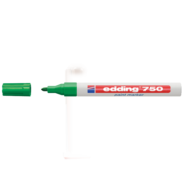 Edding Markör Dekor Boya Yuvarlak Uçlu 2-4 MM Yeşil 750