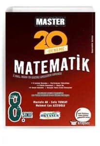 2023 8. Sınıf Master 20 Matematik Denemesi Okyanus Yayınları