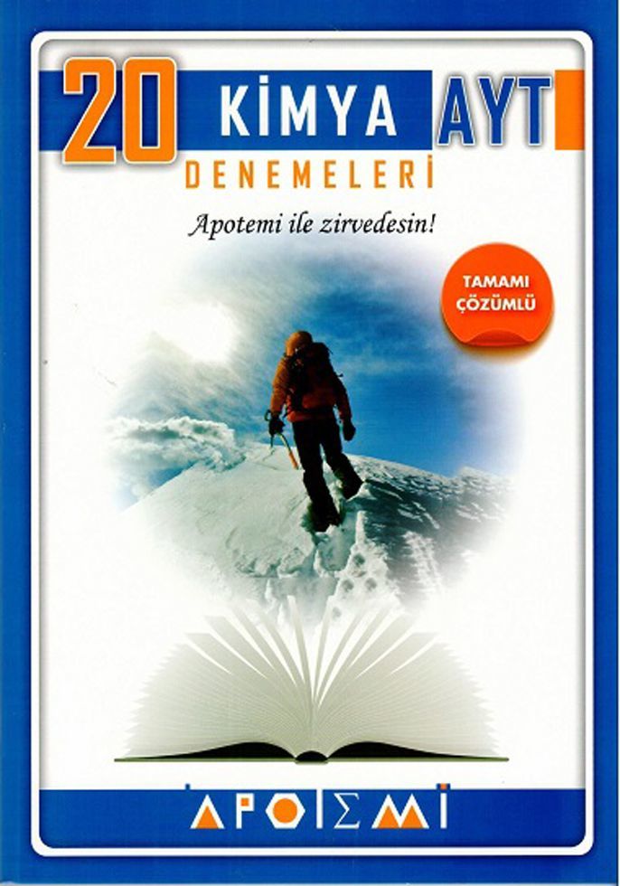 Apotemi AYT Kimya Tamamı Çözümlü 20'li Denemeleri
