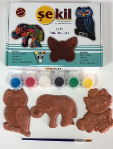 Şekil Boyama Seti 3'lü