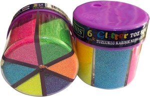 Rubenis Toz Sim Tuzluklu Model 6 Renkli