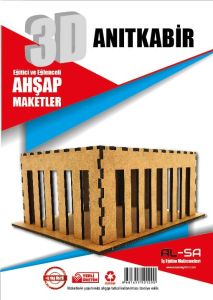 İş Teknik Ahşap Maket 3d Anıtkabir