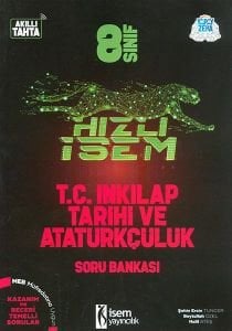 8. Sınıf Hızlı İsem İnkılap Tarihi ve Atatürkçülük Soru Bankası Farklı İsem