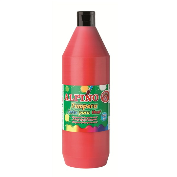 Alpino Sulu Boya Tempera Kırmızı 500 ML