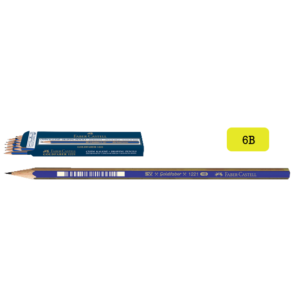 Faber Castell Dereceli Resim Kalemi 6B