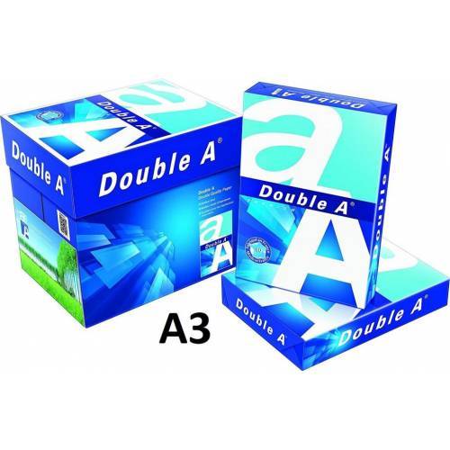 Double-A Fotokopi Kağıdı A3 80 gr. 2500lü 1 Koli