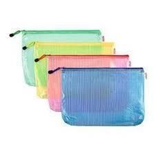 Vtk Fermuarlı Dosya A5 Renkli Şeffaf