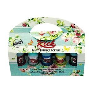 Rich Multi Surface Akrilik Boya Seti 30 cc 10'lu