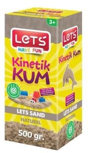 Lets Kinetik Kum 500 Gr Naturel