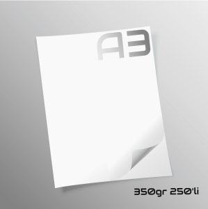 Paper-Tailor Gramajlı A3 Fotokopi Kağıdı 350gr. 250'li