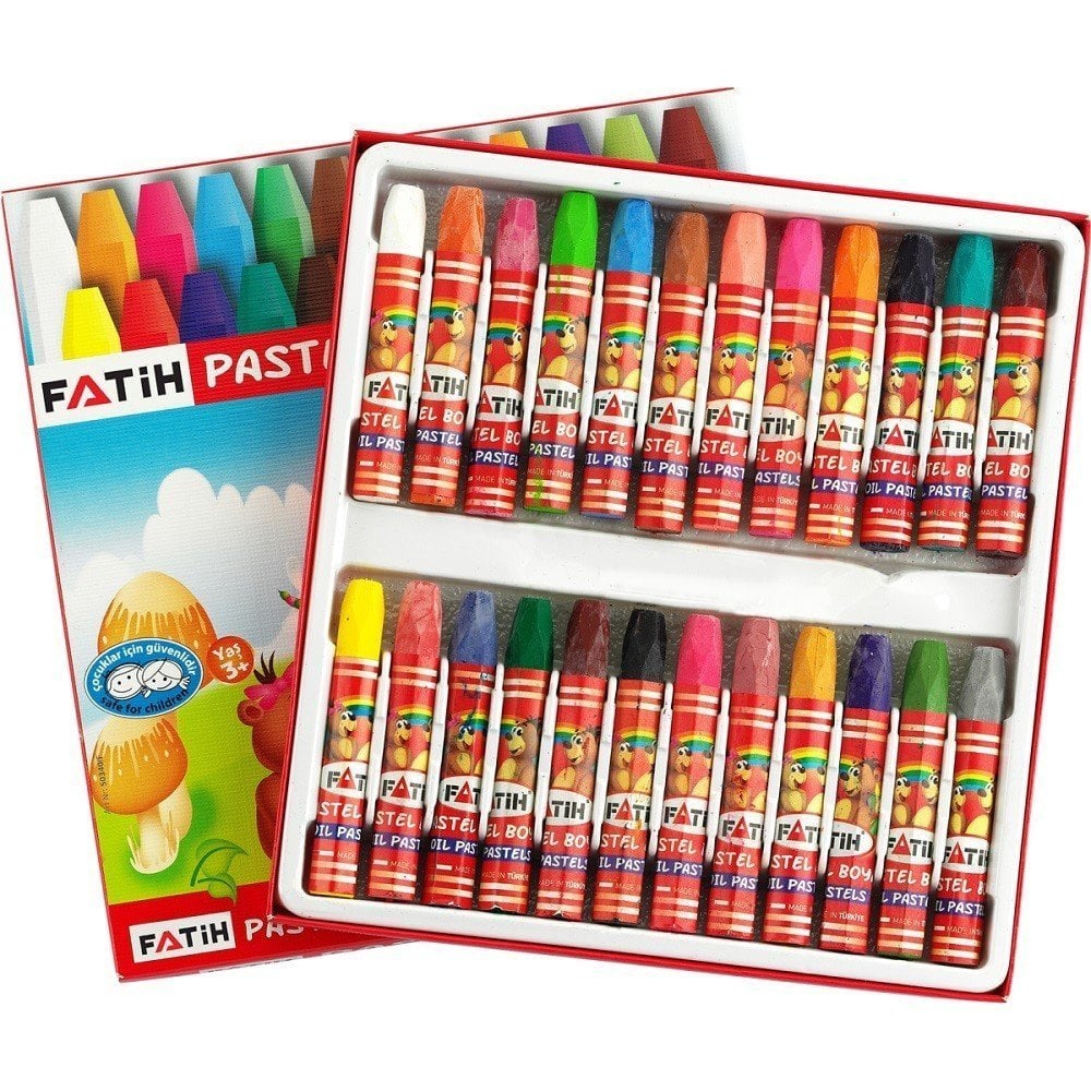 Fatih Pastel Boya 24 Renk King Size