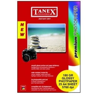 Tanex Fotoğraf Kağıdı 25li A4 180 gr.