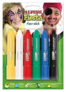 Alpino Çevirmeli Yüz Boyası 6 Renk