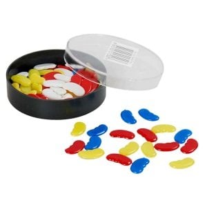 Yıldızlar Sayı Fasulyesi Plastik Kutulu