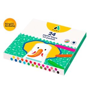 Adel Pastel Boya Karton Kutu 24 Renk