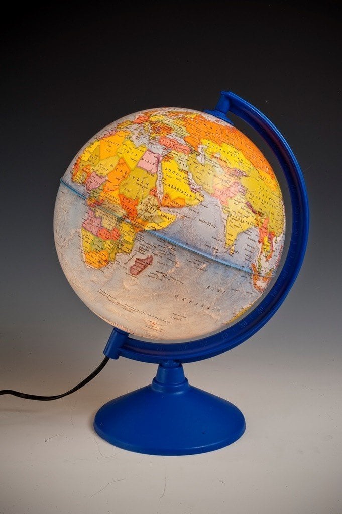 Gürbüz Işıklı Siyasi Küre 30cm