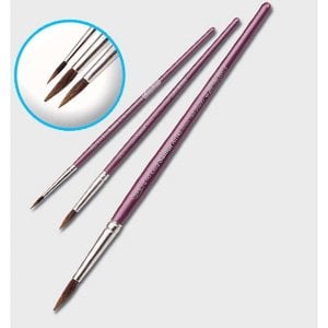 Samur Sulu Boya Fırçası Midilli Kıl