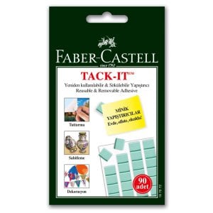 Faber Castell Tack-it Hamur Yapıştırıcı Yeşil 50 gr