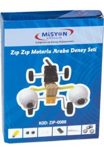 Misyon Zıp Zıp Motorlu Araba Deney Seti