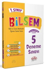 Editör 1. Sınıf Bilsem Tamamı Çözümlü 5 Deneme Sınavı