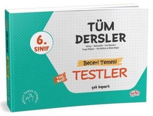 Editör Yayınları 6. Sınıf Tüm Dersler Beceri Temelli Testler