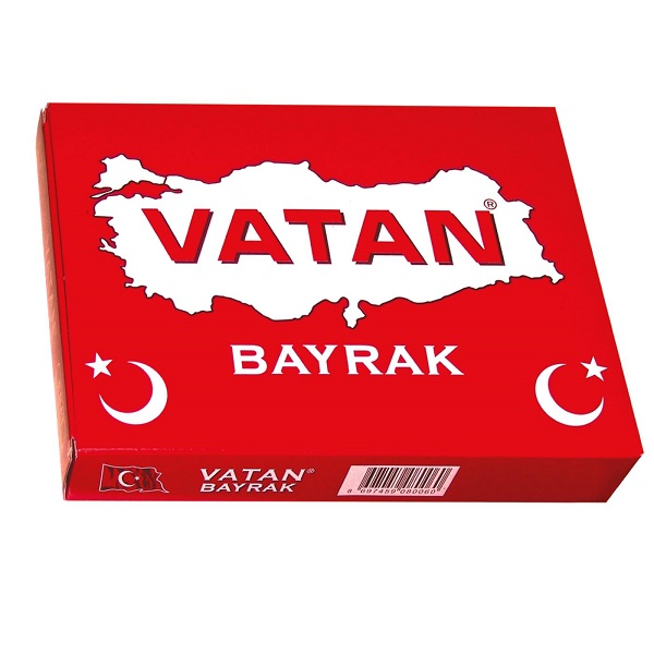 Vatan Polyester Bayrak Türk Bayrağı 20x30