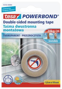 Tesa Montaj Bandı Köpük Powerbond Şeffaf 1,5x19
