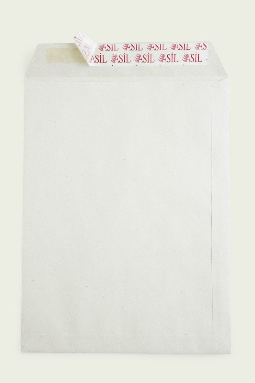 Doğan Torba Zarf Kraft 24x32cm 90gr. Silikonlu 50'li