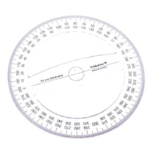 Yıldızlar Minkale Açıölçer Tam Daire 400 Grad