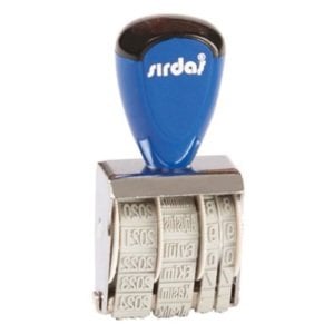 Sırdaş Tarih Kaşesi Elle Çevirmeli 4 mm 1010