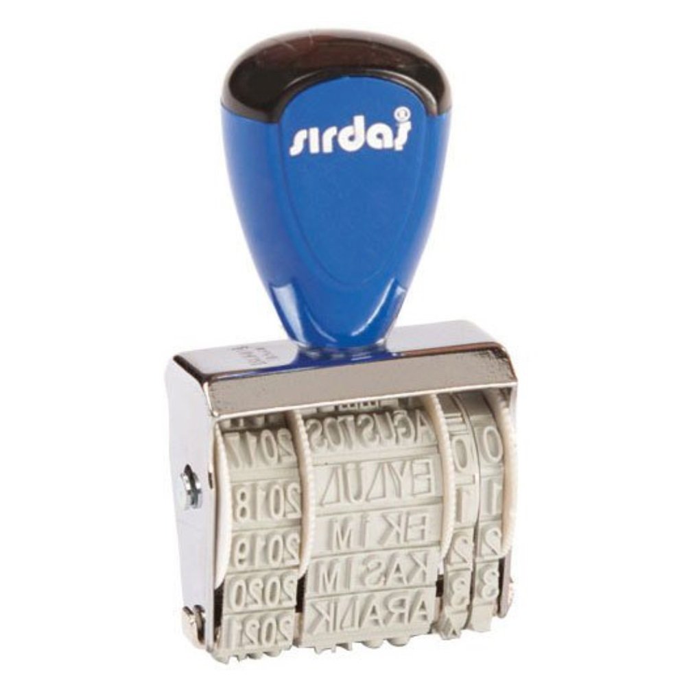 Sırdaş Tarih Kaşesi Elle Çevirmeli 5 mm 1020