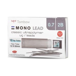 Tombow Min Klasik Mono Lead 2B 0.7 MM 12'li