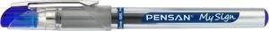 Pensan Roller Kalem My-sign Jel Bilye Uçlu İmza Kalemi 1.0 MM Mavi