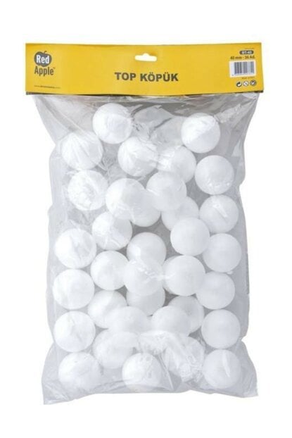 Red Apple Orta Boy Köpük Top 40 mm 36'lı
