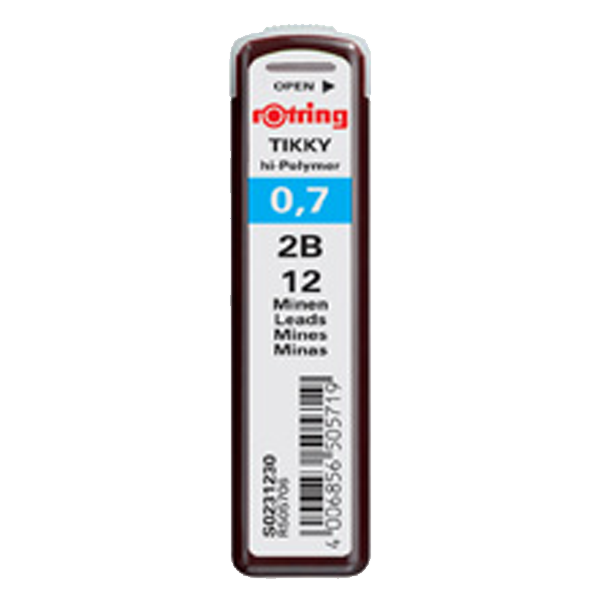 Rotring Min Hi-Polymer 2B 0.7 MM