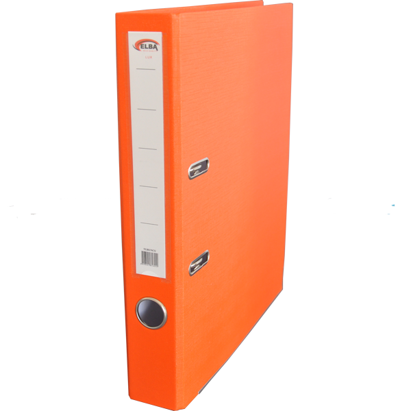 Elba Klasör Plastik Lüx Dar- Turuncu