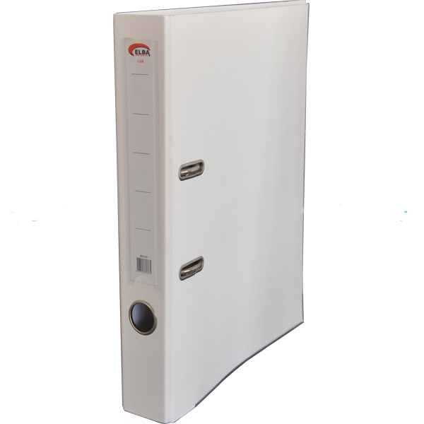 Elba Klasör Plastik Lüx Dar- Beyaz