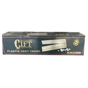 Çift Plastik Okey Takımı