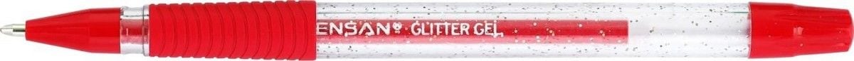 Pensan Tükenmez Kalem Jel Simli 1.0 MM Kırmızı