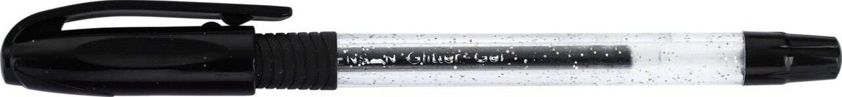 Pensan Tükenmez Kalem Jel Simli 1.0 MM Siyah