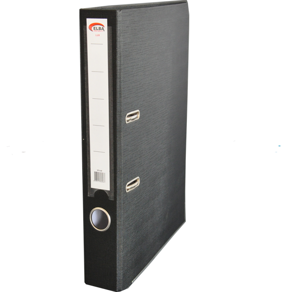 Elba Klasör Plastik Lüx Dar- Siyah