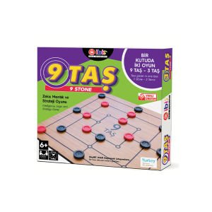 İbis 3 Taş 9 Taş Kutu Oyunu