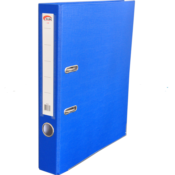 Elba Klasör Plastik Lüx Dar- Mavi