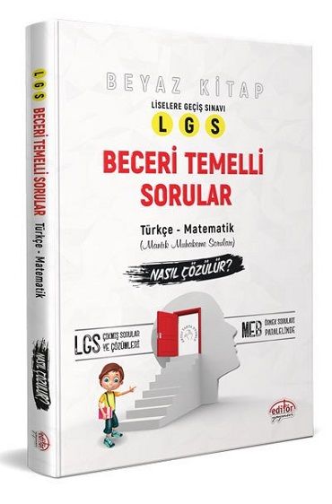 Editör Yayınları 8.SINIF LGS TÜRKÇE-MATEMATİK MANTIK MUH.SORULARI
