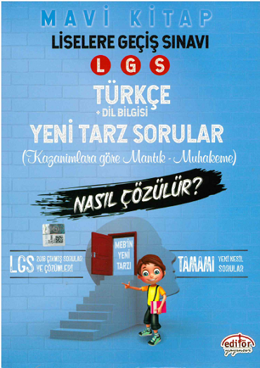Editör Yayınları 8.SINIF LGS TÜRKÇE MANTIK MUHAKEME SORU BANKASI