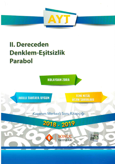 Sonuç YKS AYT 2.Dereceden Denklem, Eşitsizlik, Parabol