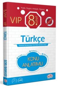 Editör 8. Sınıf VIP Türkçe Konu Anlatımı